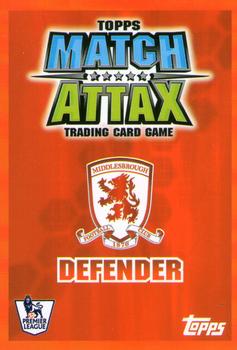 2007-08 Topps Match Attax Premier League #NNO David Wheater Back