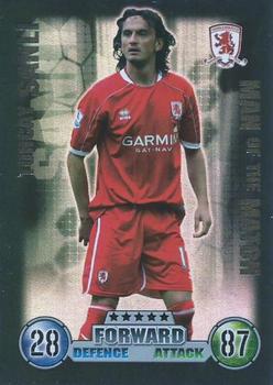2007-08 Topps Match Attax Premier League - Man of the Match Players #NNO Tuncay Sanli Front