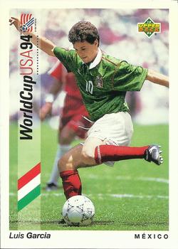 1993 Upper Deck World Cup Preview (English/Spanish) - Promos #WC-P6 Luis Garcia Front