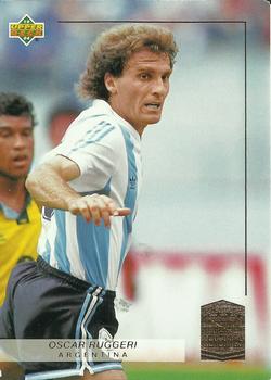 1993 Upper Deck World Cup Preview (English/Spanish) - Field Generals #C1 Oscar Ruggeri Front