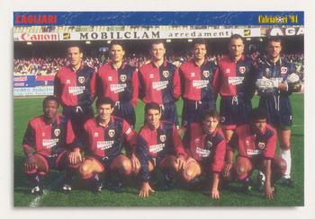 1994 Joker Italian League #20 Cagliari Team Front