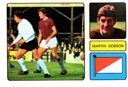 1973-74 FKS Wonderful World of Soccer Stars Stickers #30 Martin Dobson Front