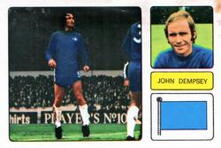 1973-74 FKS Wonderful World of Soccer Stars Stickers #42 John Dempsey Front