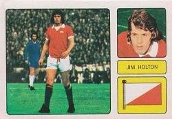 1973-74 FKS Wonderful World of Soccer Stars Stickers #161 Jim Holton Front