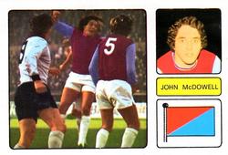 1973-74 FKS Wonderful World of Soccer Stars Stickers #270 John McDowell Front