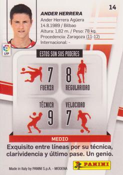 2012-13 Panini Megacracks #14 Ander Herrera Back