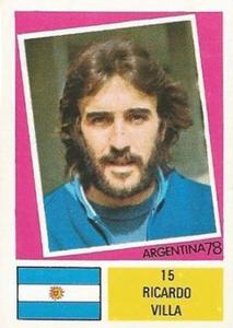 1978 FKS Publishers Argentina 78 Stickers #15 Ricardo Villa Front