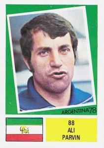 1978 FKS Publishers Argentina 78 Stickers #88 Ali Parvin Front
