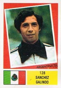 1978 FKS Publishers Argentina 78 Stickers #128 Javier Sanchez Galindo Front
