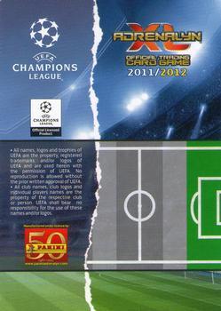 2011-12 Panini Adrenalyn XL UEFA Champions League #NNO Silvestre Varela Back