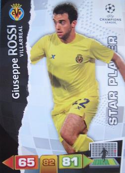 2011-12 Panini Adrenalyn XL UEFA Champions League #NNO Giuseppe Rossi Front