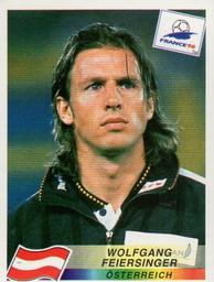 1998 Panini World Cup Stickers #142 Wolfgang Feiersinger Front