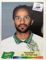 1998 Panini World Cup Stickers #204 Yousuf Al-Thunayan Front
