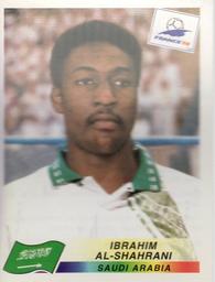 1998 Panini World Cup Stickers #205 Ibrahim Al-Shahrani Front
