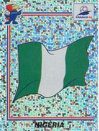 1998 Panini World Cup Stickers #246 Nigeria Badge Front
