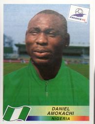 1998 Panini World Cup Stickers #259 Daniel Amokachi Front