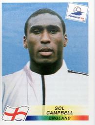 1998 Panini World Cup Stickers #468 Sol Campbell Front