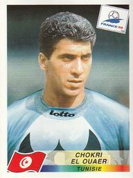 1998 Panini World Cup Stickers #482 Chokri El Ouaer Front