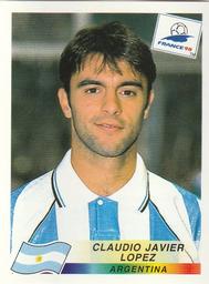 1998 Panini World Cup Stickers #512 Claudio Lopez Front