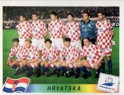 1998 Panini World Cup Stickers #534 Hrvatska Team Front
