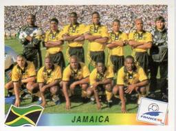 1998 Panini World Cup Stickers #555 Jamaica Team Front