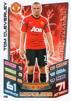 2012-13 Topps Match Attax Premier League #140 Tom Cleverley Front