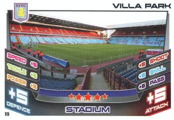 2012-13 Topps Match Attax Premier League #19 Villa Park Front
