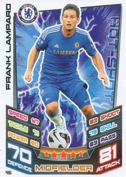 2012-13 Topps Match Attax Premier League #46 Frank Lampard Front