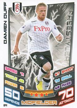 2012-13 Topps Match Attax Premier League #84 Damien Duff Front