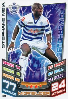 2012-13 Topps Match Attax Premier League #189 Stephane Mbia Front