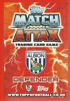 2012-13 Topps Match Attax Premier League #310 Gareth McAuley Back