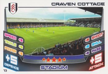 2012-13 Topps Match Attax Premier League #73 Craven Cottage Front