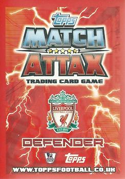 2012-13 Topps Match Attax Premier League #95 Glen Johnson Back