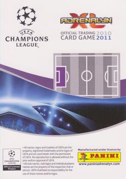 2010-11 Panini Adrenalyn XL UEFA Champions League #NNO Julio Sergio Back