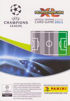 2010-11 Panini Adrenalyn XL UEFA Champions League #NNO Adriano Back