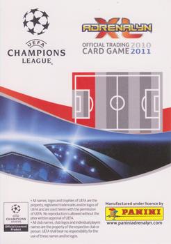 2010-11 Panini Adrenalyn XL UEFA Champions League #NNO Benedikt Howedes Back