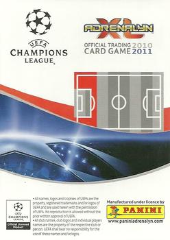 2010-11 Panini Adrenalyn XL UEFA Champions League #NNO Holger Badstuber Back