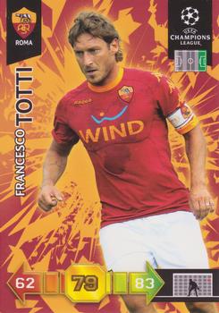 2010-11 Panini Adrenalyn XL UEFA Champions League #NNO Francesco Totti Front