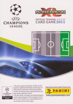 2010-11 Panini Adrenalyn XL UEFA Champions League #NNO Sercan Yildirim Back