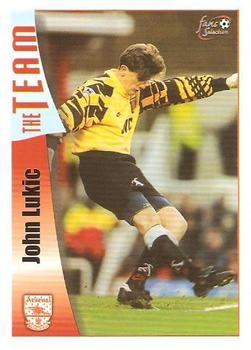 1997-98 Futera Arsenal Fans' Selection #24 John Lukic Front