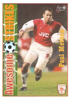 1997-98 Futera Arsenal Fans' Selection #57 Paul Merson Front