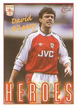 1997-98 Futera Arsenal Fans' Selection #78 David O'Leary Front