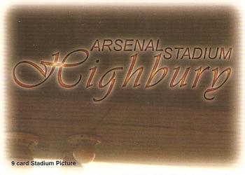 1997-98 Futera Arsenal Fans' Selection #85 Arsenal Stadium Front