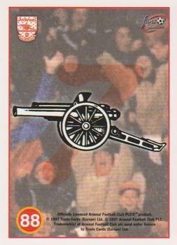 1997-98 Futera Arsenal Fans' Selection #88 Arsenal Stadium Back