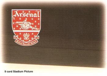 1997-98 Futera Arsenal Fans' Selection #88 Arsenal Stadium Front