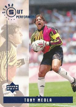 1994 Upper Deck World Cup Contenders English/Spanish - Stand Out Performers #S1 Tony Meola Front