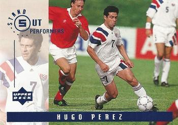 1994 Upper Deck World Cup Contenders English/Spanish - Stand Out Performers #S5 Hugo Perez Front