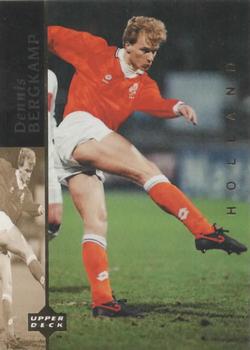 1994 Upper Deck World Cup Contenders English/Spanish - World Cup Superstars #2 Dennis Bergkamp Front