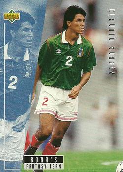 1994 Upper Deck World Cup Contenders English/Spanish - Bora's Fantasy Team #B4 Claudio Suarez Front