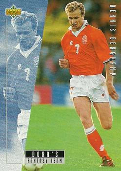 1994 Upper Deck World Cup Contenders English/Spanish - Bora's Fantasy Team #B9 Dennis Bergkamp Front